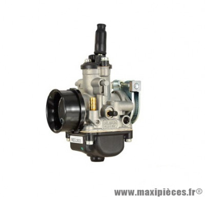 Carbu dellorto phbg 21 (montage rigide) (avec graissage) starter tirette pièce pour Scooter, Mécaboite, Mobylette, Maxi Scooter, Moto, Quad