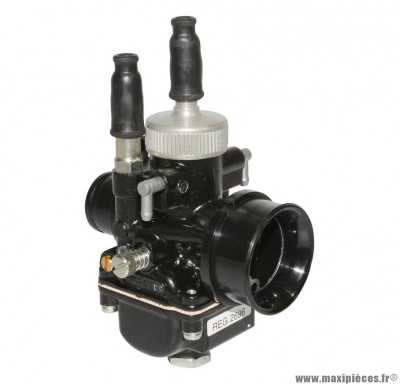 Carburateur dellorto phbg 21 ds racing (montage souple - avec graissage - avec depression - starter a cable) (ref 2696) pièce pour Scooter, Mécaboite, Mobylette, Maxi Scooter, Moto, Quad