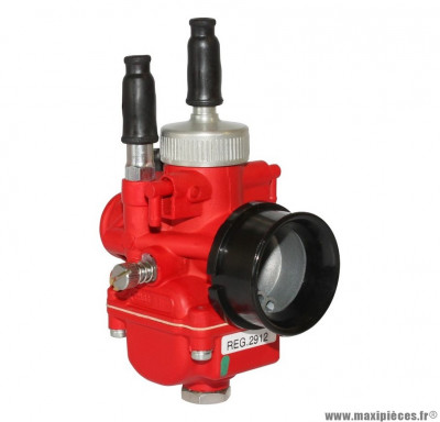Carburateur Dellorto phbg 21 ds red label (montage souple) pièce pour Scooter, Mécaboite, Mobylette, Maxi Scooter, Moto, Quad