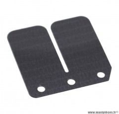 Lamelle de clapet scooter Top Perf carbone pour peugeot 50 tkr, trekker, Speedfight (0,35mm)