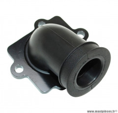 Pipe admission 360 degrés pour scooter mbk nitro, mach g / yamaha aerox, jog r / aprilia sr / malaguti f12 (pour phbg 19 / 21, diametre interieur 25mm)