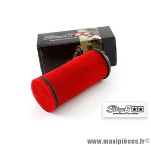 Filtre à air long marque Stage 6 Compétition" couleur Rouge