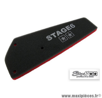 Mousse de filtre à air marque Stage 6 Double Sponge" origine pour GY6