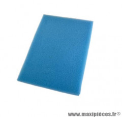 Mousse filtre a air universelle 21x 30 cm (feuille a découper) pièce pour Scooter, Mécaboite, Mobylette, Maxi Scooter, Moto, Quad
