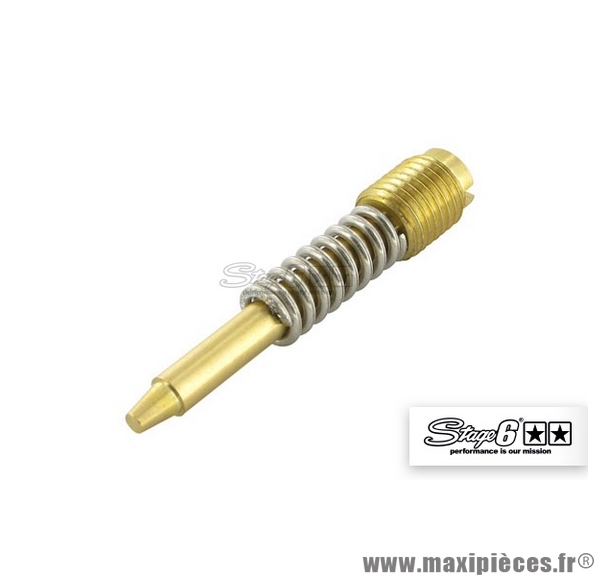Vis d'air pour carburateur Stage 6 R/T PWK 21 à 28mm (avec ressort)