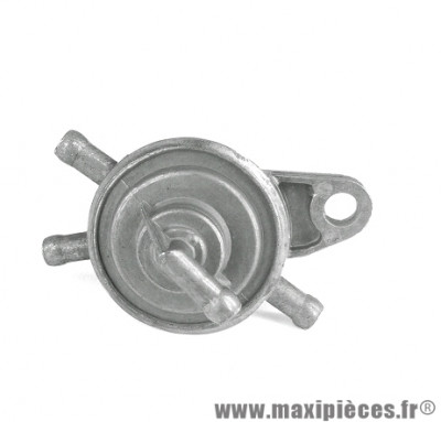 Robinet essence universel a dépression 2 sorties (Scooter chinois 2T avec réservoir plastique) * Prix spécial !