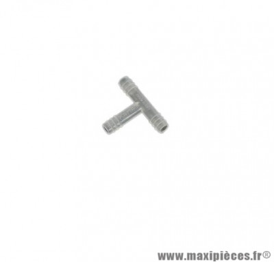 Raccord / connecteur en t pour Durite d'essence / air d 6 pièce pour Scooter, Mécaboite, Mobylette, Maxi Scooter, Moto, Quad