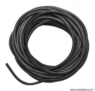 Durite d'essence 6x9 souple noir (air + essence) (rouleau 10m) (fabrication francaise) pièce pour Scooter, Mécaboite, Mobylette, Maxi Scooter, Moto, Quad
