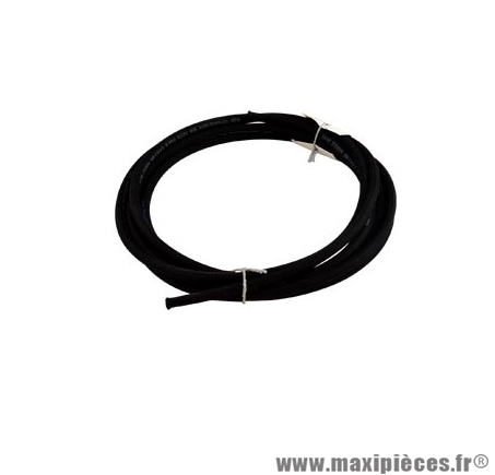 Durite d'essence nbr 4x9.5 textile noir haute qualite noir 5m pièce pour Scooter, Mécaboite, Mobylette, Maxi Scooter, Moto, Quad