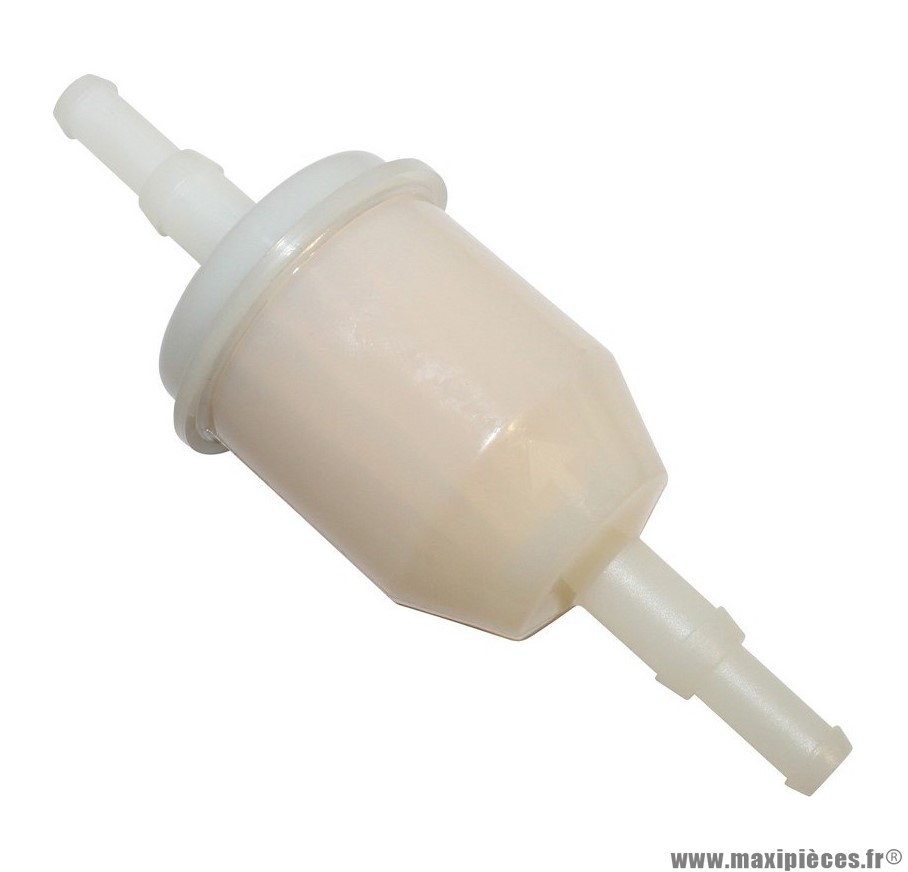 Filtre a essence cylindrique diametre: 6 / 8 -fabrication francaise- (vendu à la piece) pièce pour Scooter, Mécaboite, Mobylette, Maxi Scooter, Moto, Quad