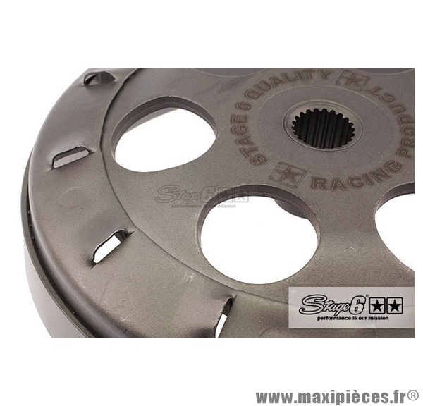 Cloche d'embrayage Stage 6 R/T Wing Cooler" Racing pour Piaggio / Peugeot