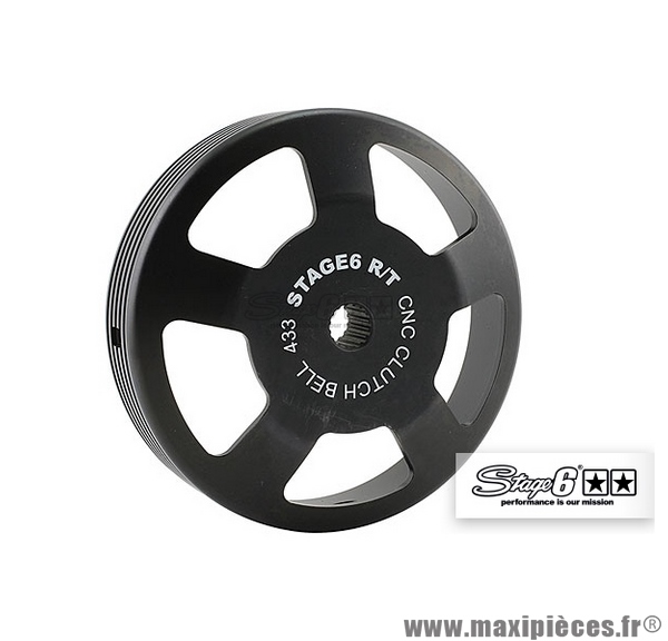 Cloche d'embrayage Stage 6 R/T 433gr pour MBK Nitro / Aerox