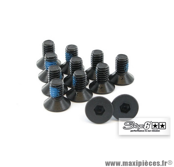 Set de vis M4x8 (6 pièces) pour correcteur de couple - Stage 6 R/T