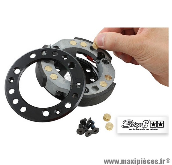 Embrayage diamètre 107mm Stage 6 Racing Torque Control MK II pour Nitro / Booster / Runner / Speedfight / GY6