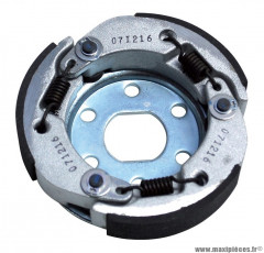 Embrayage scooter pour peugeot 50 tkr, trekker, Speedfight / Piaggio 50 zip 2 et 4 temps, Typhoon, nrg, fly 2 et 4 temps, vespa lx 2 et 4 temps / gilera 50 stalker, runner - diamètre 107 - - Type origine, Top Perf