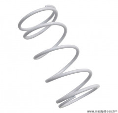 Ressort variateur pour scooter mbk booster, nitro / yamaha bws, aerox / aprilia sr / malaguti f12 blanc (4,0x114mm) * Prix spécial !