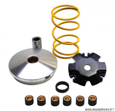 Variateur racing pour scooter peugeot speedfight, trekker, ludix (avec ressort) (16x13)