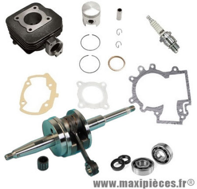 Pack 50cc kit moteur complet type origine pour scooter peugeot ludix 50 2temps one snake trend classic vivacity nouveaux model kisbee 2013 * Prix spécial !