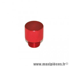 Bouchon d'huile pour scoot mbk booster, stunt / yamaha bws, slider rouge