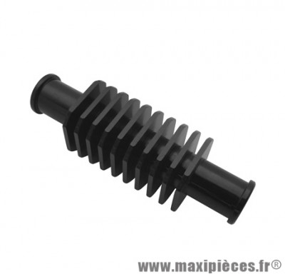 Radiateur echangeur alu Replay cnc noir forme carrée (57x29mm, fixation durite 17mm)