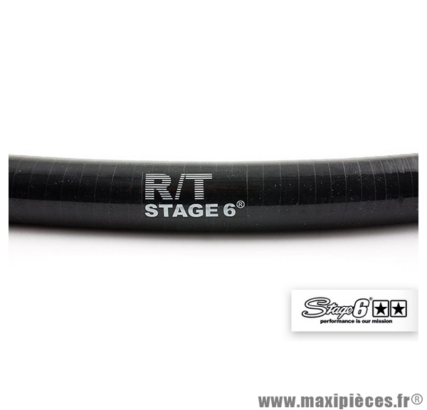 Durite de refroidissement coudée Stage 6 R/T HQ longueur 1m, 24/18mm couleur noire