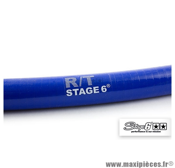 Durite de refroidissement coudée Stage 6 R/T HQ longueur 1m, 24/18mm couleur bleue