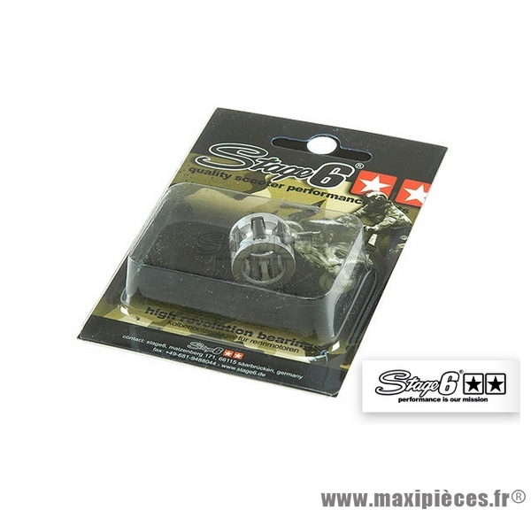 Cage à aiguilles Stage 6 pour réduction si changement de piston axe de 12mm à axe 10mm (10x17x13mm)