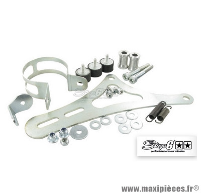 Set de fixation de pot d'échappement R1400 Piaggio - Stage 6