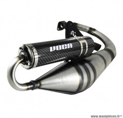 Pot d'échappement Voca Sabotage V2 pour Scooter 50cc mbk booster, stunt-yamaha bws, slide-aprilia sr