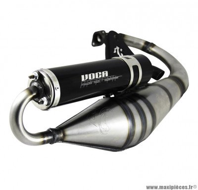 Pot d'échappement Voca Sabotage V2 pour Scooter 50cc mbk booster, stunt-yamaha bws, slide-aprilia sr