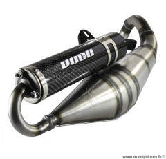 Pot d'échappement Voca Sabotage V2 pour Scooter 50cc mbk nitro, ovetto-yamaha aerox, neos-malaguti f12-aprilia sr