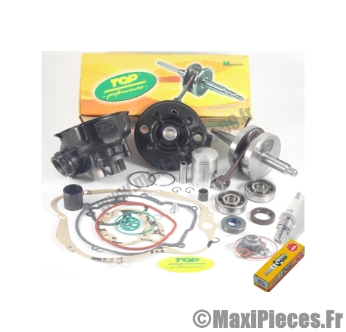 Kit Moteur AM6 Cylindre Piston joints cage bougie Motos MBK X-LIMIT ENDURO  50