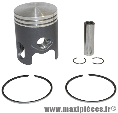 Piston top perf pour cylindre fonte black trophy : mbk booster spirit stunt rocket ovetto nitro ...(50cc 2t)