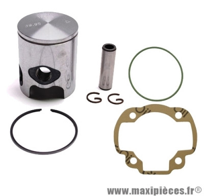 Kit piston + pochette de joint artek pour cylindre k2 mono-segment de booster stunt rocket spirit next yamaha bws ng spy ...(50cc 2t air)
