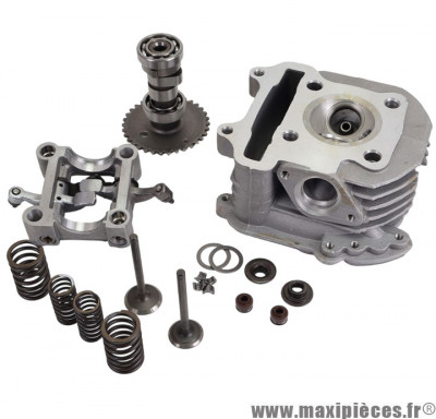 Culasse complète soupape arbre a came palier adaptable scooter chinois moteur 4t 152qmi gy6 125cc * Prix spécial !