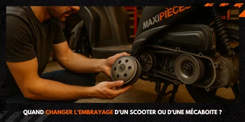 Quand changer l'embrayage d'un scooter