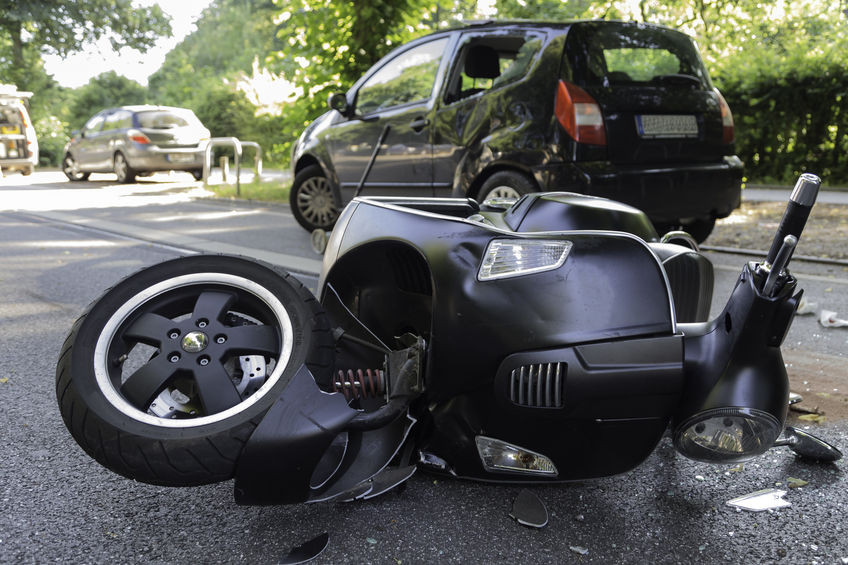 Accident scooter