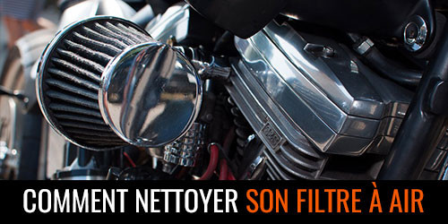 Nettoyer son filtre à air moto scooter