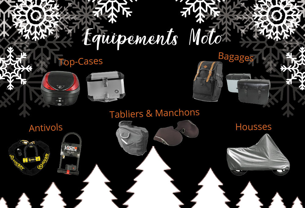 Sélection de noël - Equipements moto