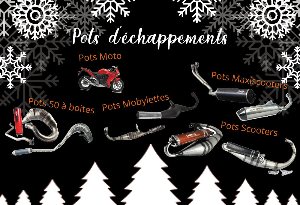 Sélection de noël - Pots d'échappement