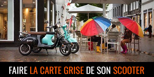 Faire la carte grise de son scooter