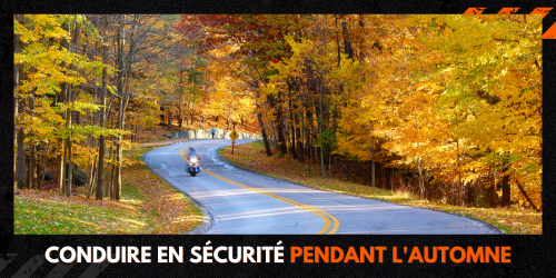 Conduire en sécurité pendant l'automne