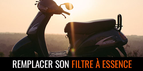 Remise en état d'un filtre à essence de moto