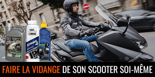 Faire la vidange de son scooter