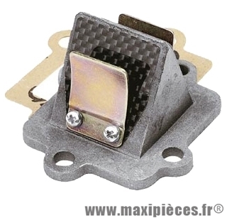 Clapet doppler sr3 carbone : aprillia sr 50 mbk nitro ovetto mach-g malaguti f10 f12 f15 yamaha aerox neos ...