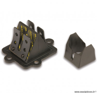 Clapet malossi carbone pour scooter aprillia sr 50 mbk nitro ovetto mach-g malaguti f10 f12 f15 yamaha aerox neos