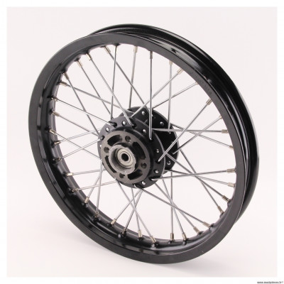 Roue avant complette noir 1,60 x 14