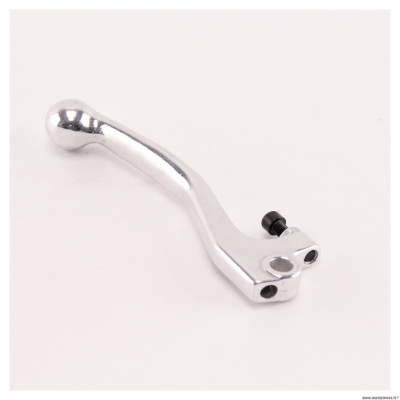 Levier de frein type origine aluminium poli pour HONDA, KAWASAKI, GAS-GAS, BETA, HM, TM RACING, SUZUKI * Déstockage !