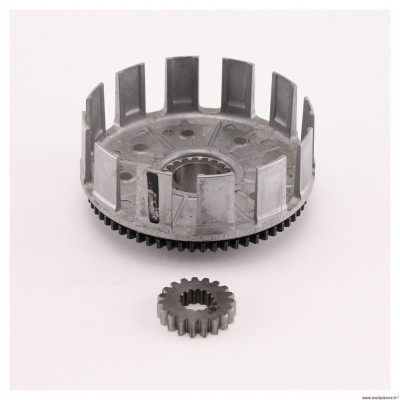 Cloche d'embrayage + pignon de commande primaire origine honda pour CR125R 2002/2003 * Déstockage !