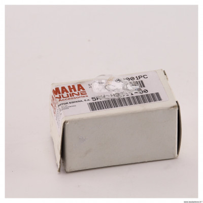 Ampoule de clignotant blanc 12V 16W (W16W) OEM Yamaha : 5RW-H3311-00 type T10 (W2.1x9.5D) * Déstockage !